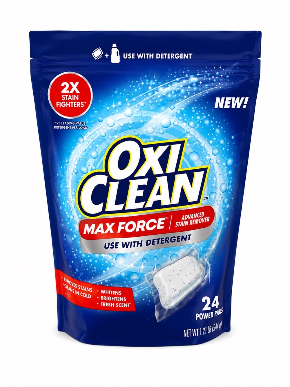 OxiClean Max Force Detergent Power Paks 24 Count